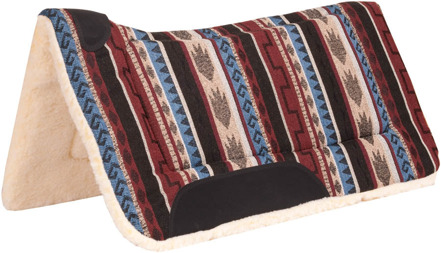 Mustang Sierra Herculon Contoured Pad Tack - Saddle Pads Mustang Lasso Sierra