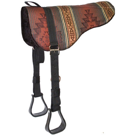 Mustang Sierra Herculon Bareback Saddle Pad With Stirrups Tack - Saddle Pads Mustang Cheyenne Hunter