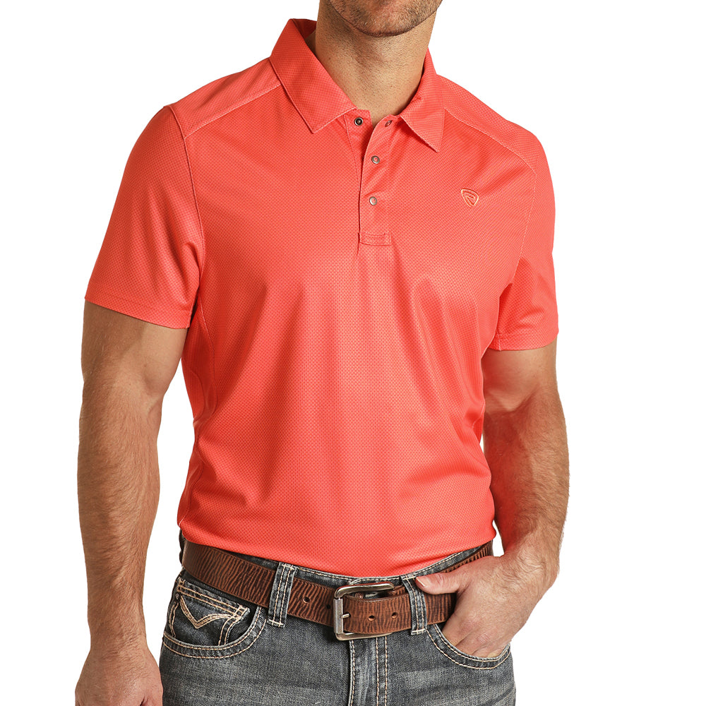 Rock & Roll Denim Polo Shirt MEN - Clothing - Shirts - Short Sleeve Shirts Panhandle   