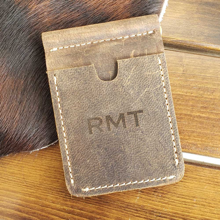 Scout Leather Co. Big Sky Money Clip Wallet MEN - Accessories - Wallets & Money Clips Scout Leather Goods   