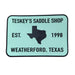 Teskey's 1998 Saddle Shop Sticker Green/Black TESKEY'S GEAR - Stickers Teskey's