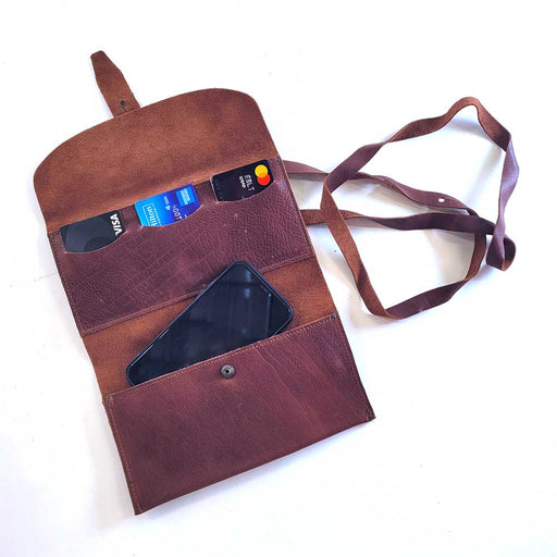 Beddo Mountain Leather Sling Wallet Crossbody - FINAL SALE WOMEN - Accessories - Handbags - Crossbody bags Beddo Mountain Leather Goods