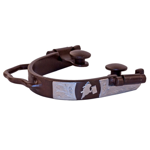 Metalab Youth Barrel Racer Bumper Spurs Tack - Spurs Metalab