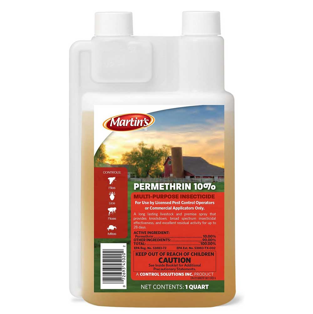 Permethrin 10% Livestock - Fly & Pest Control Martin's   