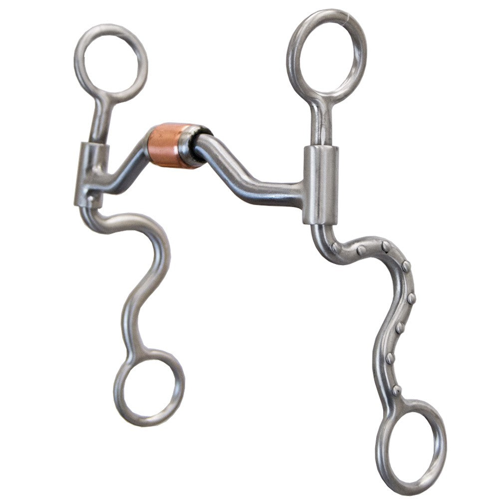 FG Futurity Bit With Copper Roller Tack - Bits, Spurs & Curbs - Bits Metalab   