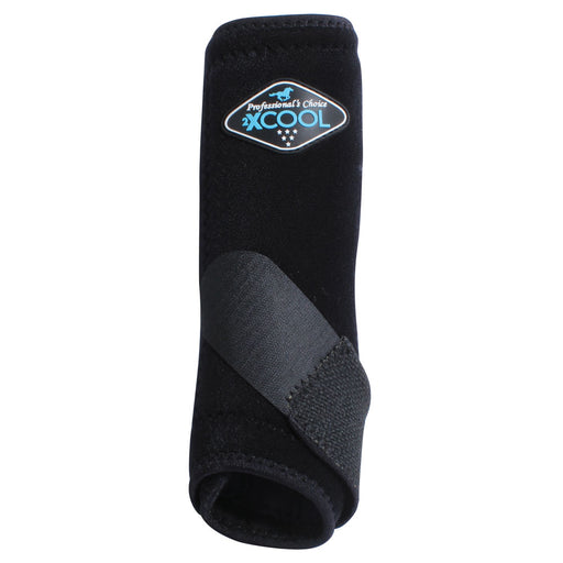 Professional's Choice 2XCool Sports Medicine Boot Tack - Leg Protection Professional's Choice 2-Pack Front Small Black