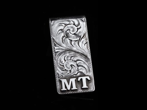 Comstock Heritage Initial Money Clip MEN - Accessories - Wallets & Money Clips Comstock Heritage   