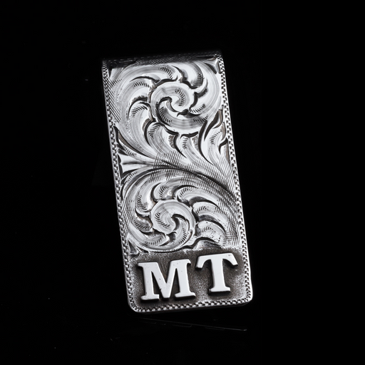 Comstock Heritage Initial Money Clip MEN - Accessories - Wallets & Money Clips Comstock Heritage   