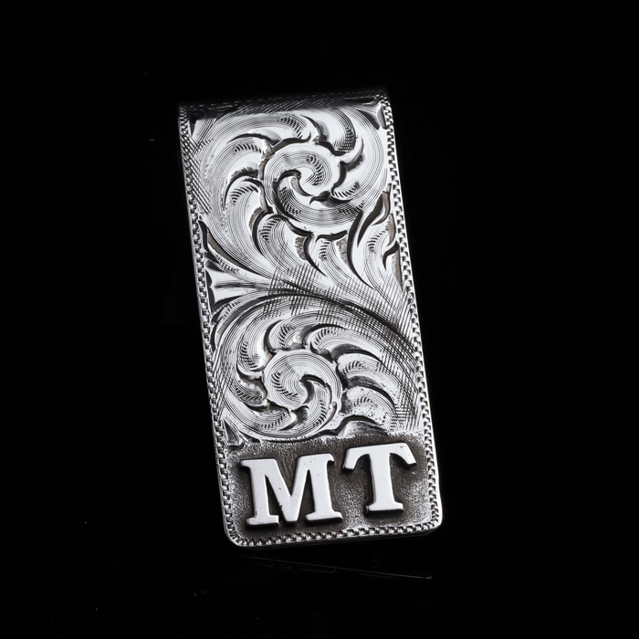 Comstock Heritage Initial Money Clip MEN - Accessories - Wallets & Money Clips Comstock Heritage   