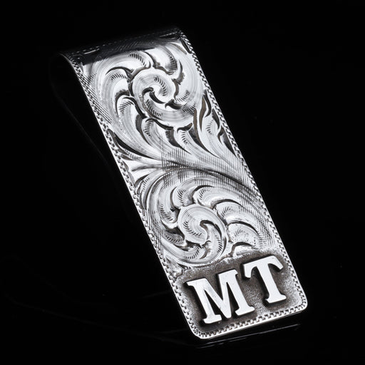 Comstock Heritage Initial Money Clip MEN - Accessories - Wallets & Money Clips Comstock Heritage   
