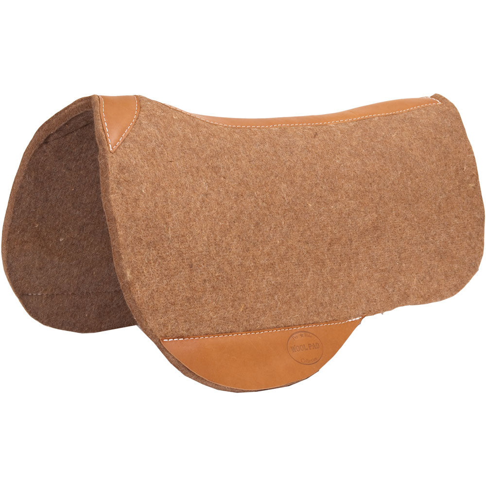Tan Wool Trail Riding Pad Unclassified Mustang   