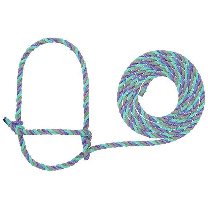 Weaver Poly Rope Sheep Halter Livestock - Show Supplies Weaver GRAY/LAVENDER/MINT  