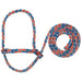 Weaver Poly Rope Sheep Halter Livestock - Show Supplies Weaver BLUE/ORANGE/GRAY  