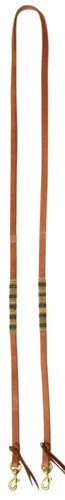 Teskey's 5/8" Harness Leather Rope Rein Tack - Reins Teskey's   