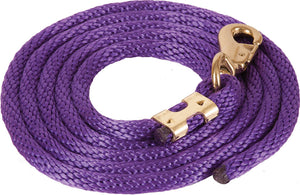 Poly Lead Rope With Bull Snap Tack - Halters & Leads - Leads Teskey's   