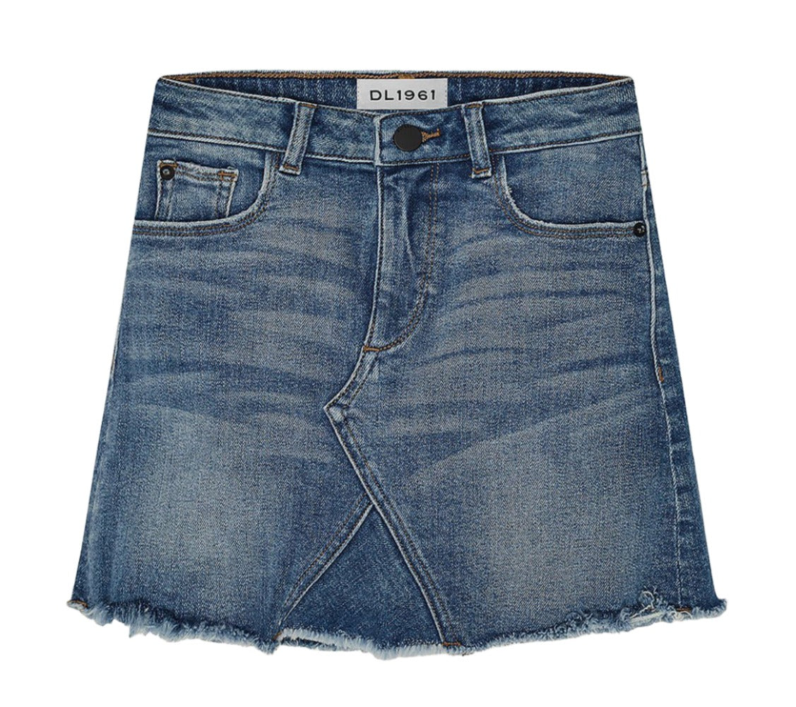 DL1961 Classic Cut Denim Jenny Skirt KIDS - Girls - Clothing - Skirts DL1961 BLUE ROSE 12 