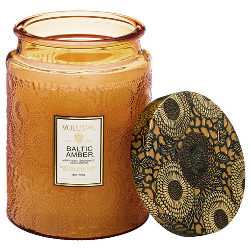 Voluspa Baltic Amber Large Jar Candle HOME & GIFTS - Home Decor - Candles + Diffusers Voluspa   