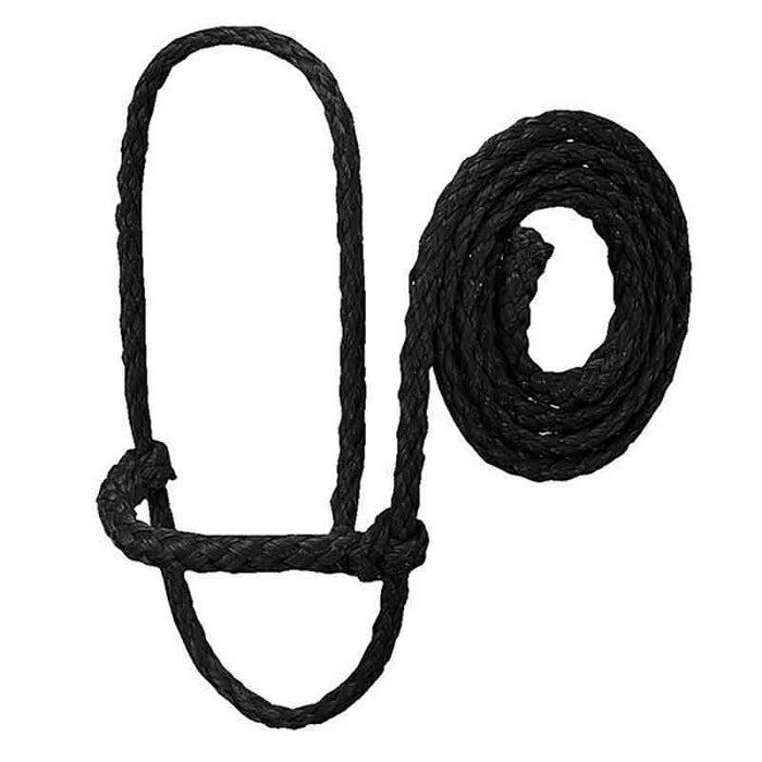 Weaver Poly Rope Sheep Halter Livestock - Show Supplies Weaver BLACK  