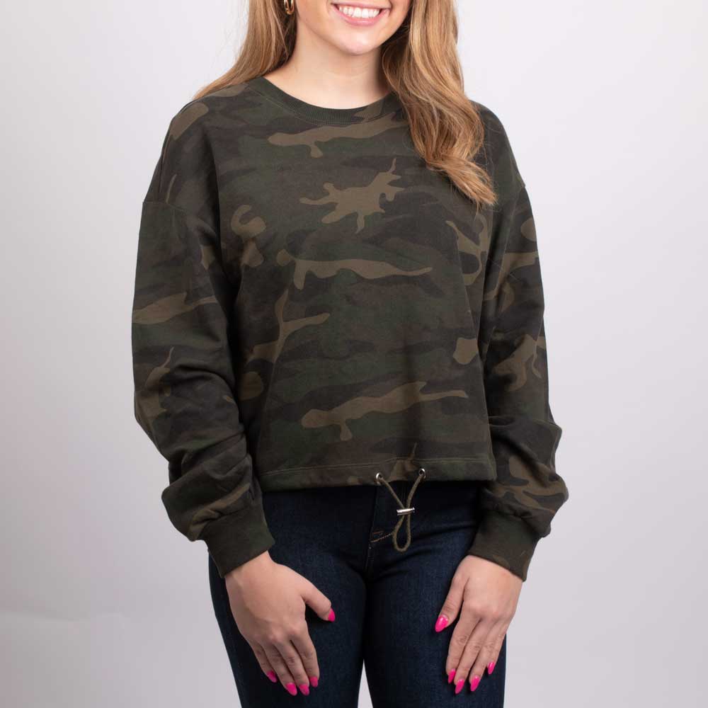 Women's Camo Knit Pullover WOMEN - Clothing - Sweaters & Cardigans RD International   