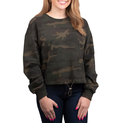 Camo Knit Pullover WOMEN - Clothing - Pullovers & Hoodies RD International   