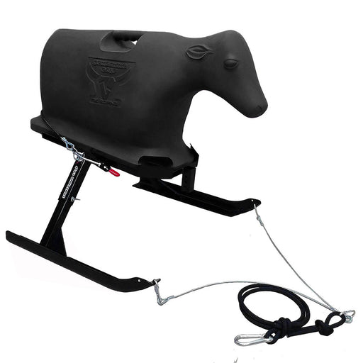 7K Something Calf Sled w/Calf Dummy Tack - Ropes & Roping 7K ROPING Black