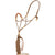 Elite Rope Halter with Lead Tack - Halters & Leads - Combo Mustang Tan  