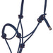 Mustang Brand Rope Halter Tack - Halters & Leads Mustang Blue/Black