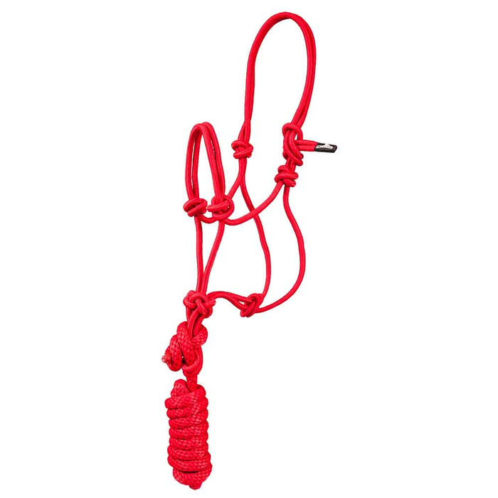 Mustang Pony Economy Rope Halter Tack - Halters & Leads Mustang Red