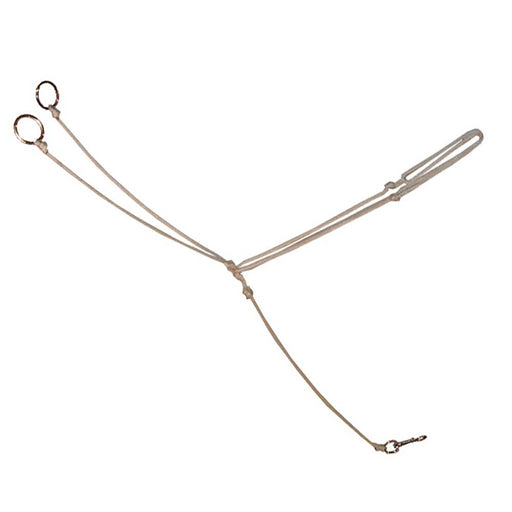 Mustang White Cord Martingale Tack - Training Mustang   