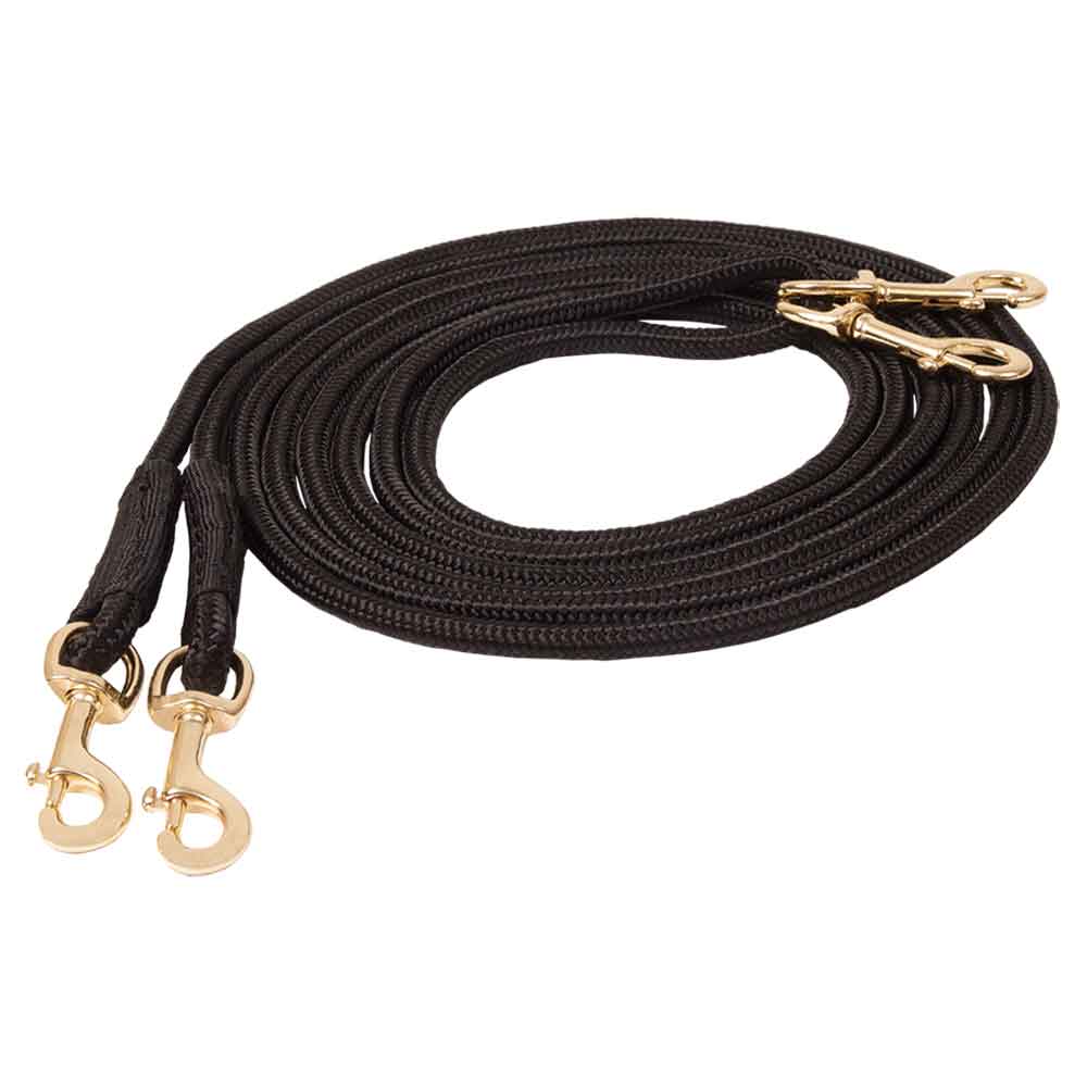 Teskey's 15' Draw Reins Tack - Training Mustang