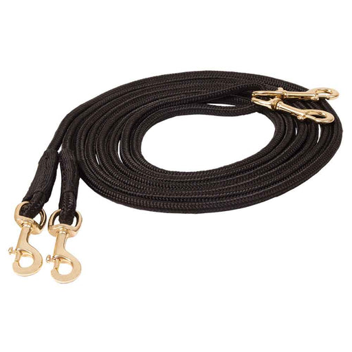 Teskey's 15' Draw Reins Tack - Training Mustang