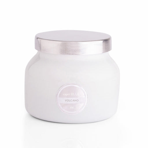 Volcano White Petite Jar Candle - 8 oz HOME & GIFTS - Home Decor - Candles + Diffusers CURIO