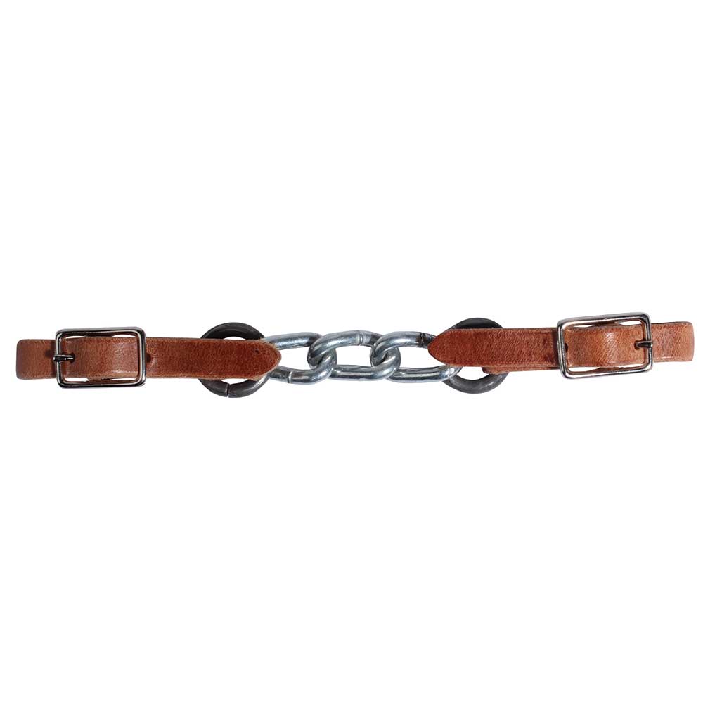 Professional's Choice Heavy 3 Link Curb Strap Harness Leather Tack - Bits, Spurs & Curbs - Curbs Professional's Choice Harness Leather  