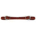Professional's Choice Burgundy Latigo Curb Tack - Curbs Professional's Choice   