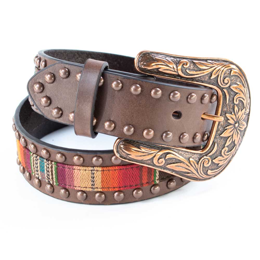 日本全国送料無料商品 | 特集 | Ariat Women's FINAL - Studs Copper with Belt Serape Brown テープ・マスキングテープ