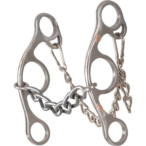 Sherry Cervi Diamond Short Shank II Chain Gag Bit Tack - Bits Classic Equine   