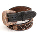 Teskey's Studded Cowhide Belt MEN - Accessories - Belts & Suspenders Teskey's Belts 32  