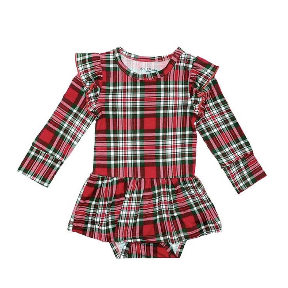 Baby Girl's Noelle Skirted Bodysuit Teskeys