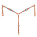 Teskey's Serape with Buckstitch Breast Collar Tack - Breast Collars Teskey's Black  