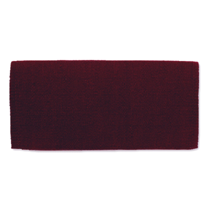 Mayatex San Juan Solid Wool Blankets Tack - Saddle Pads Mayatex Burgundy
