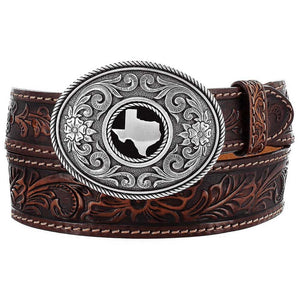 Justin Texas Belt - Brown MEN - Accessories - Belts & Suspenders LEEGIN CREATIVE LEATHER/BRIGHTON   
