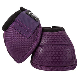 Classic Equine Flexion No Turn Bell Boots Tack - Leg Protection - Bell Boots Classic Equine Eggplant Small 