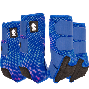 Classic Equine Legacy2 - Pattern Tack - Leg Protection - Splint Boots Classic Equine Aurora - Full Set Small 