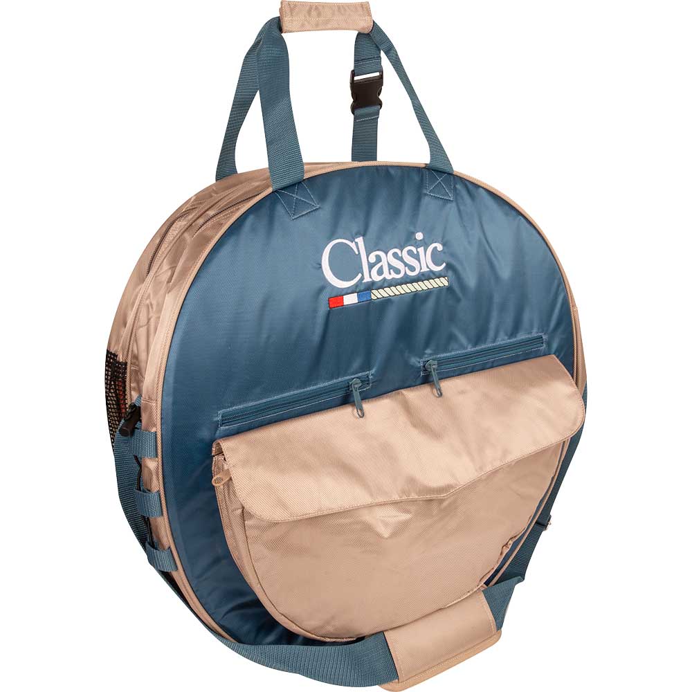 Classic Deluxe Rope Bag Tack - Rope Bags Classic Ocean/Tan  