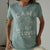 Lucky Brand Camp Clover Classic Crew Tee WOMEN - Clothing - Tops - Short Sleeved Lucky Brand Jeans   