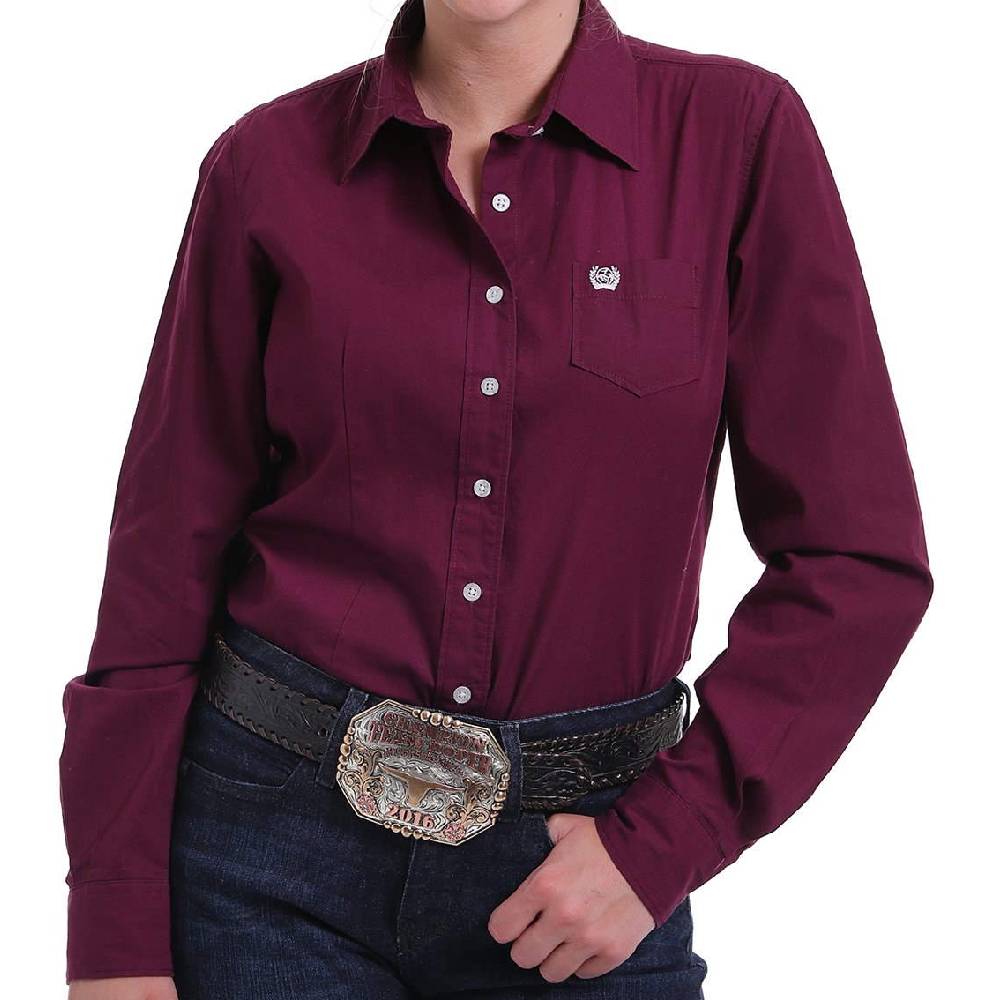 Cinch Women's Solid Shirt WOMEN - Clothing - Tops - Long Sleeved Cinch