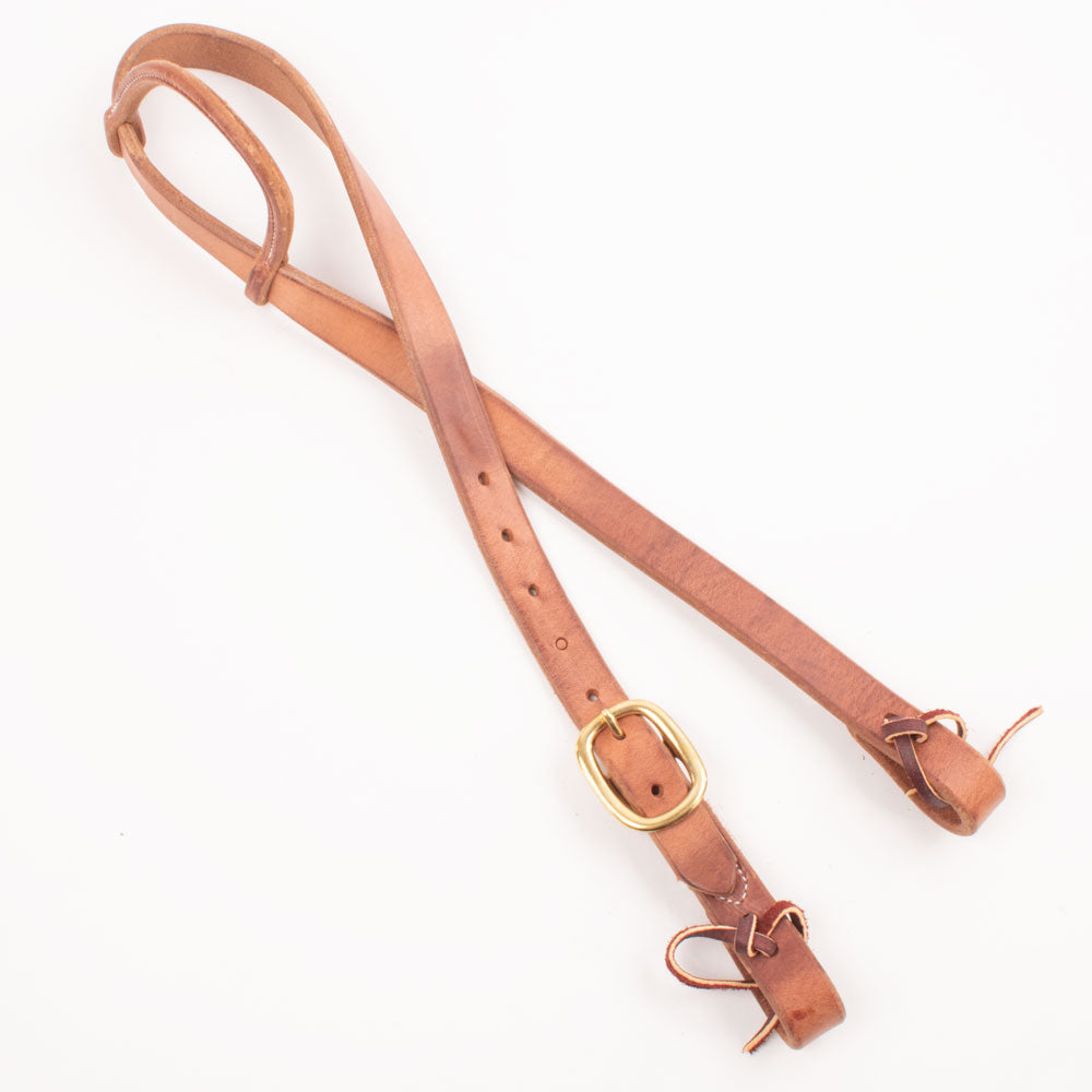 Teskey's 1" One Ear Headstall Tack - Headstalls Teskey's Hermann Oak  