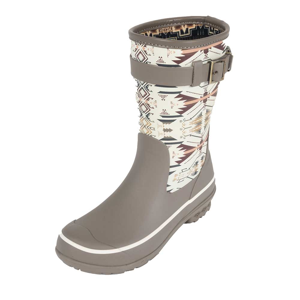 Pendleton Heritage White Sand Rain Boot WOMEN - Footwear - Boots - Fashion Boots Pendleton   
