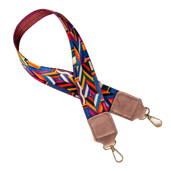 * Dani & Em Geo Purse Strap - FINAL SALE. - Multiple Colors WOMEN - Accessories - Small Accessories Pani & Eun Blush