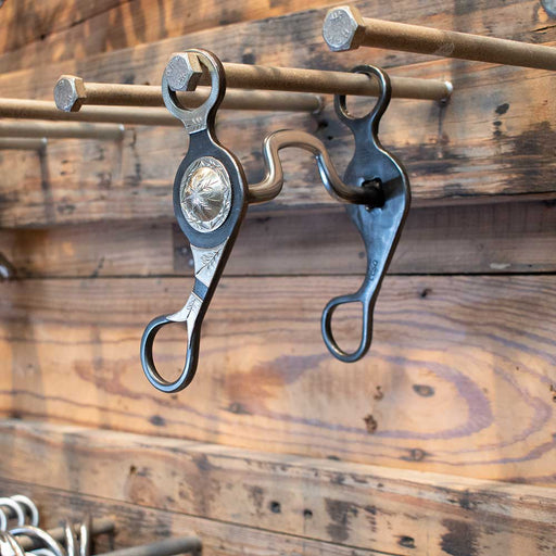 Teskey's Long Concho Square Port Bit Bridle Rig  Teskey's   